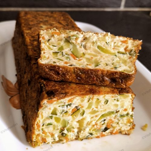 Flan de courgettes 1 flan de courgettes